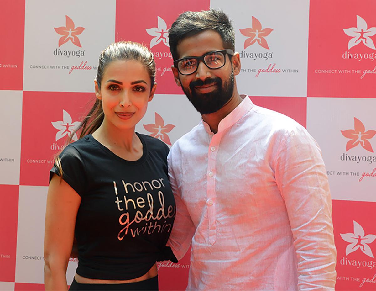 Sarvesh Shashi with Malaika Arora