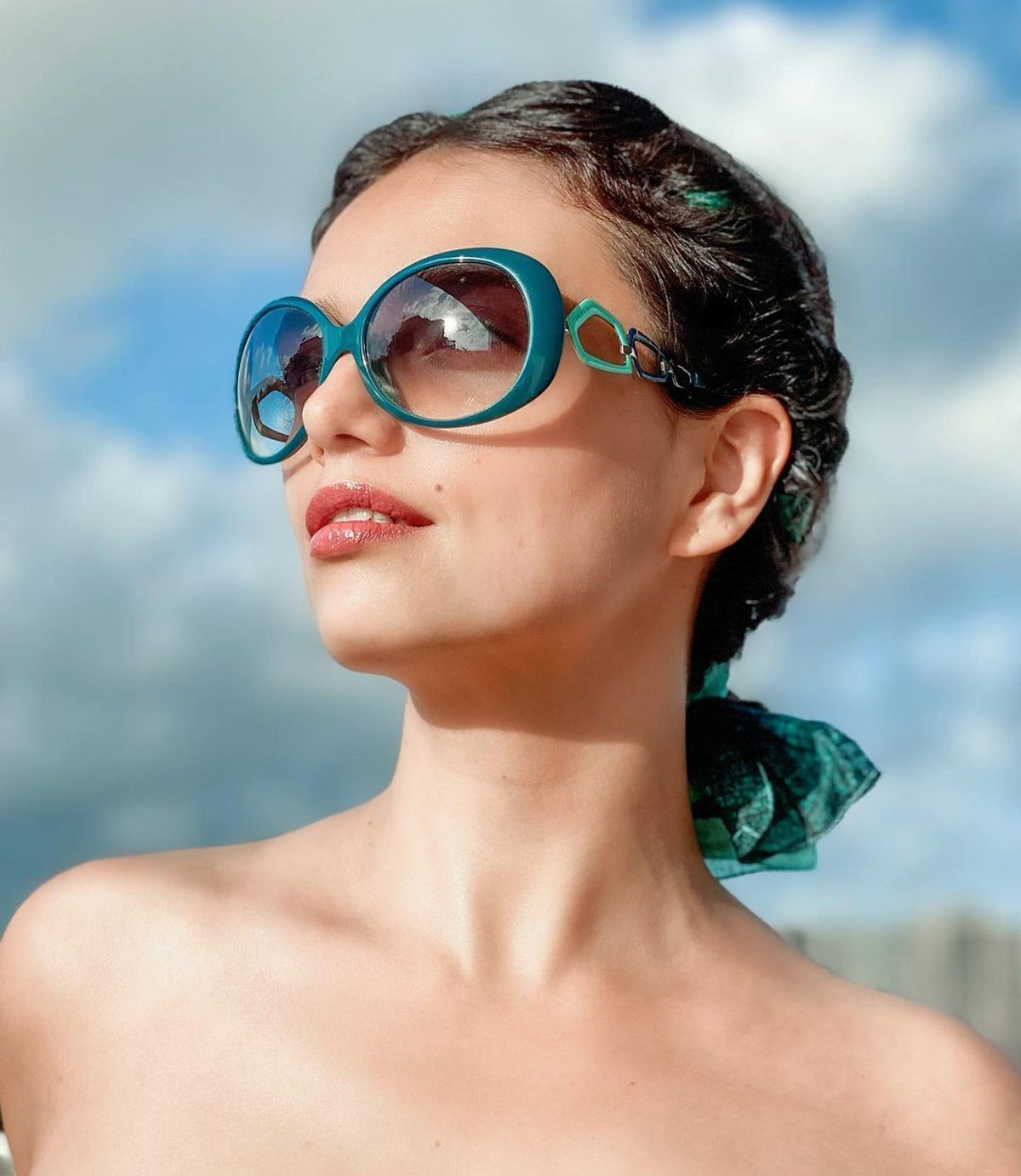 Fendi Brings Diamond-Studded Sunglasses to Fashion Week