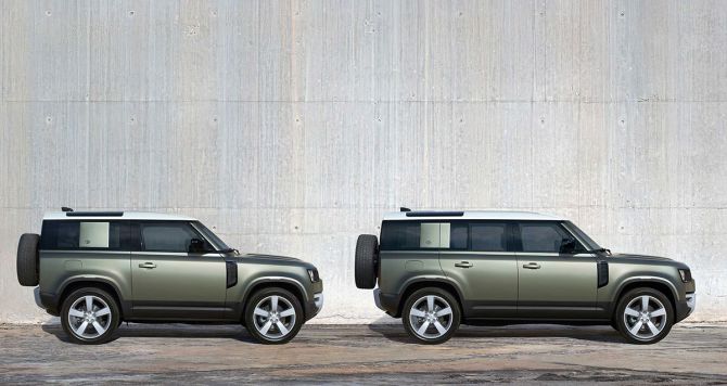 The two Defender models