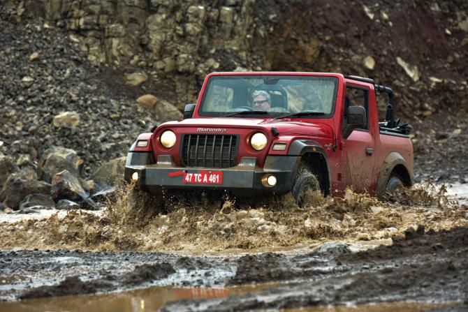 Adil Jal Darukhanawala driving the All New Thar