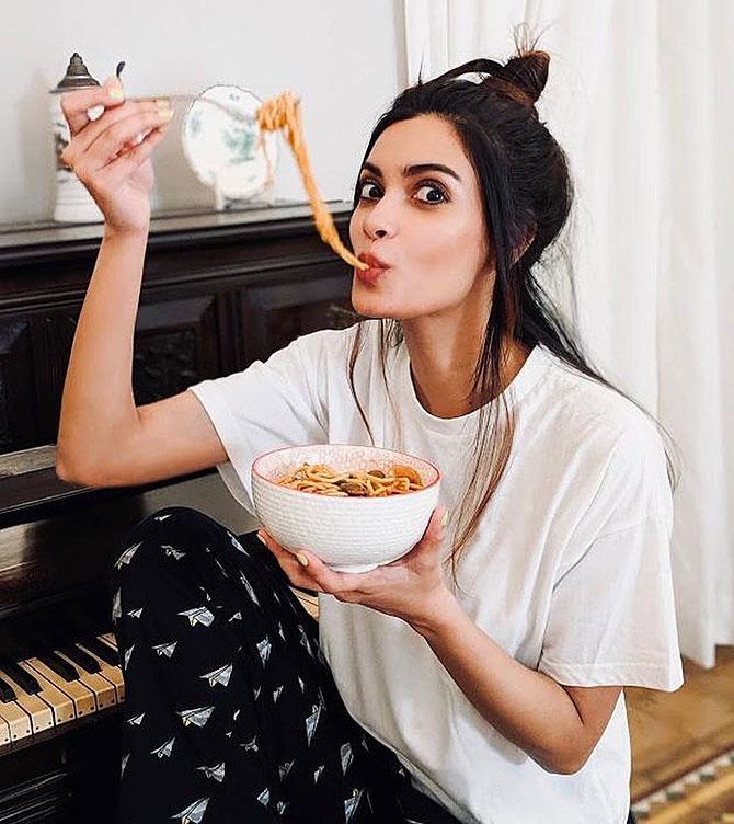 What Diana Penty loves to eat