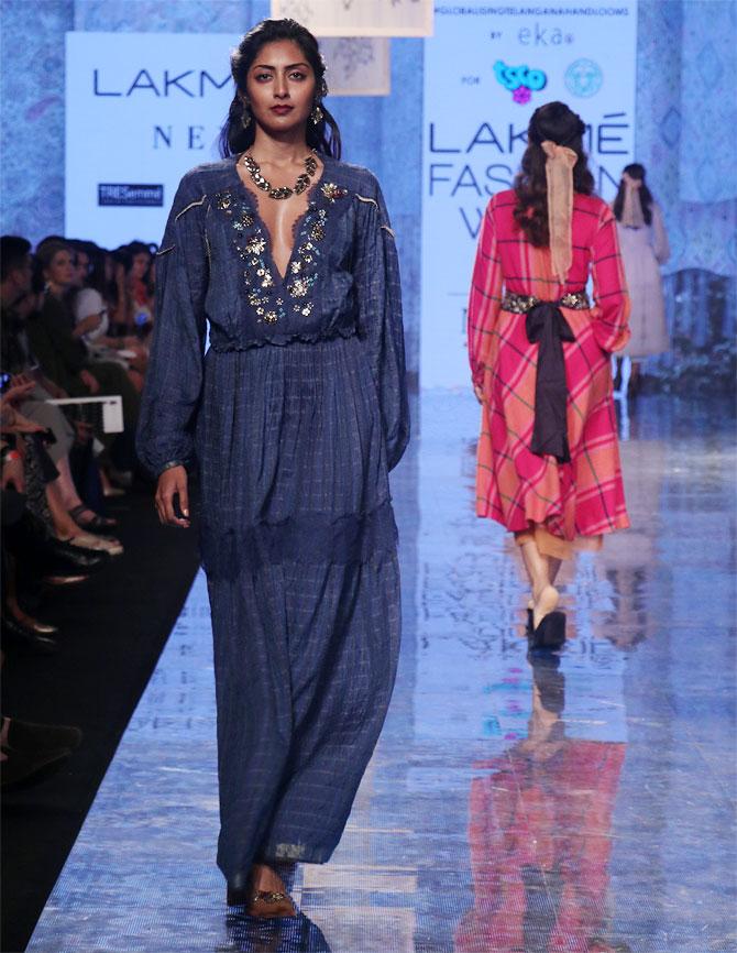 Sania Mirza for Eka by Rina Singh at Lakme Fashion Week