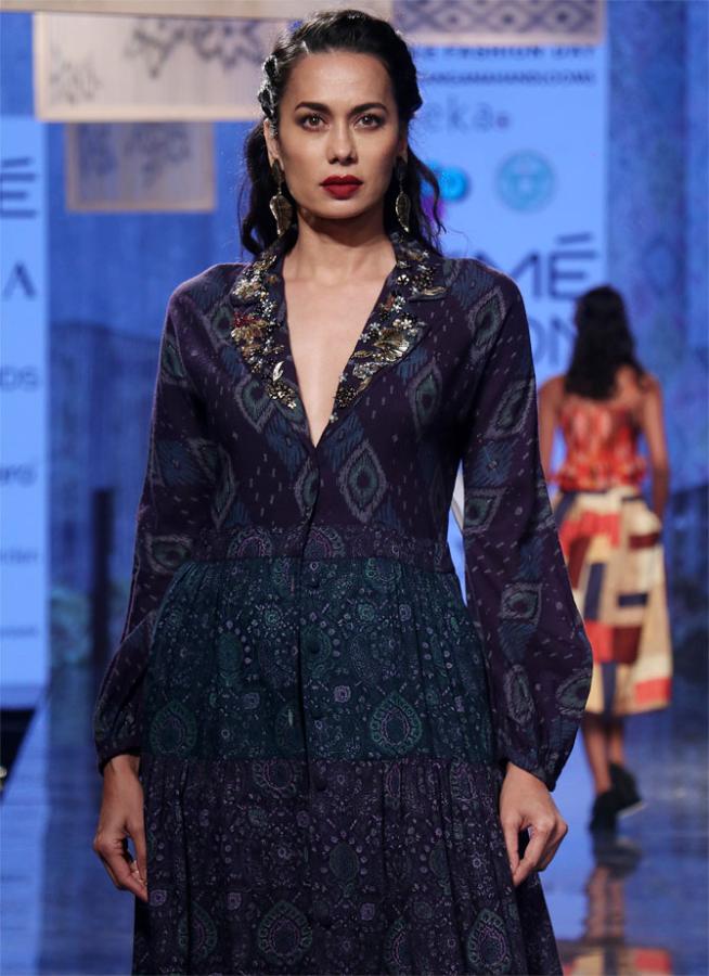 Sania Mirza for Eka by Rina Singh at Lakme Fashion Week