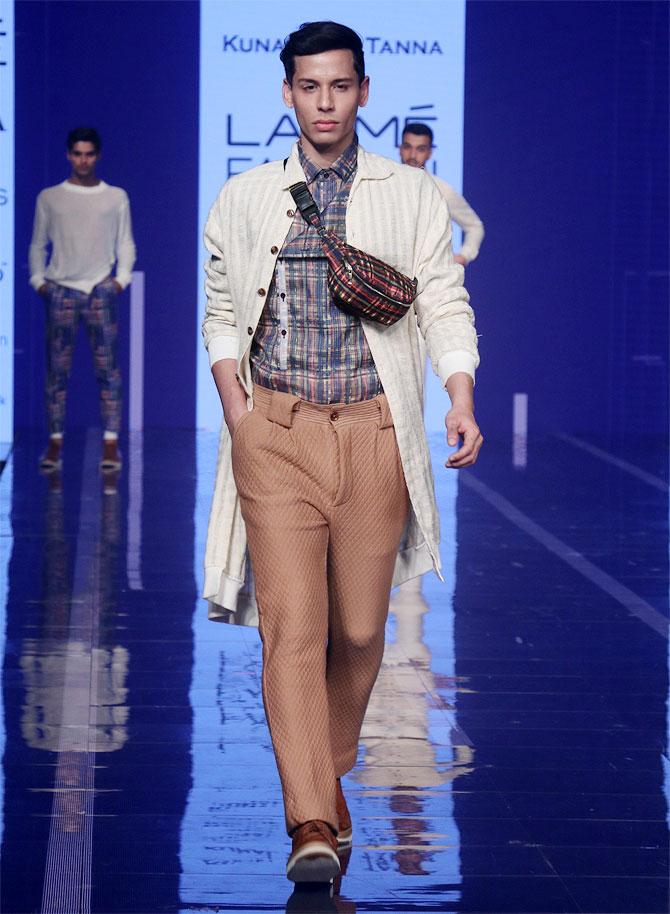 Kunal Kemmu for Kumar Anil Thanna at Lakme Fashion Week in Mumbai