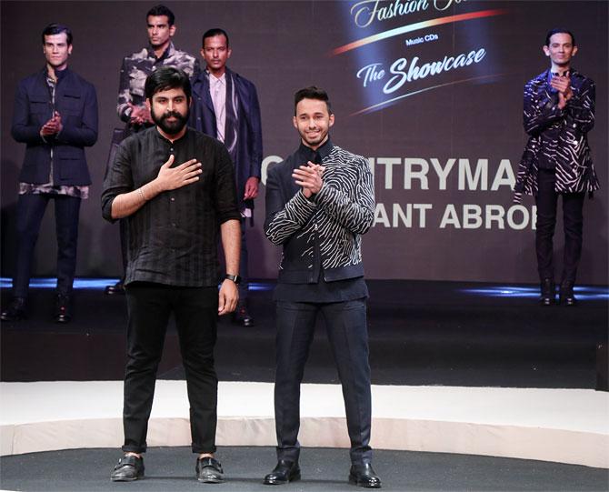 Rizwan Bachav walks for Sushant Abrol at Blenders Pride Fashion Tour