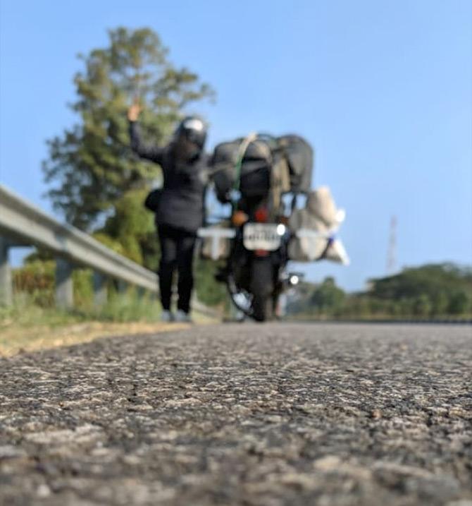 Mumbai to Kerala on a bike