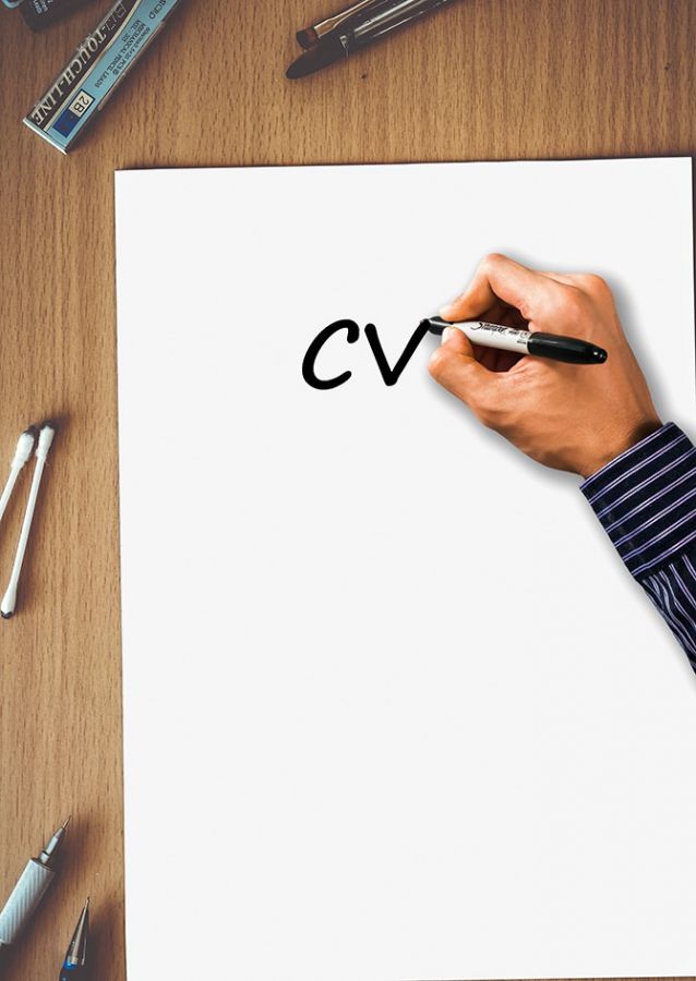 How to write your first CV