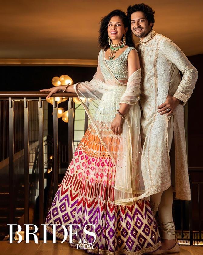 Richa Ali Fazal's pre-wedding photoshoot for Brides Today magazine