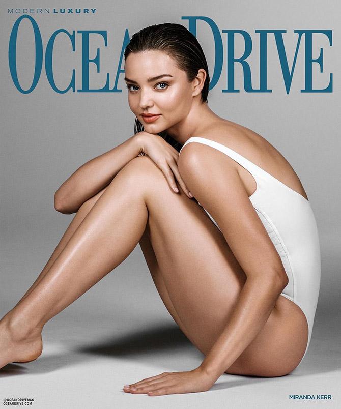 Miranda Kerr on Ocean Drive magazine