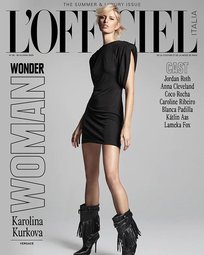 L'Officiel mag cover