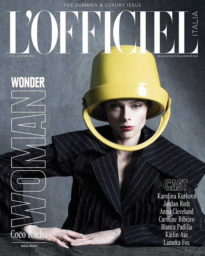 L'Officiel mag cover