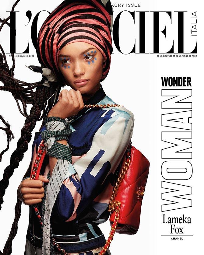 L'Officiel mag cover