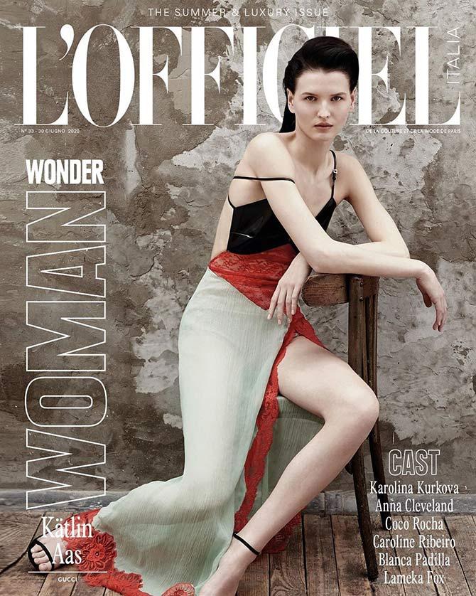 L'Officiel mag cover