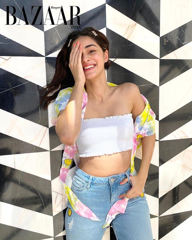 Ananya Panday for Bazaar India