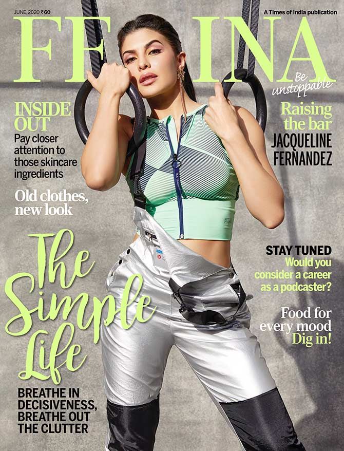 Jacqueline Fernandez on Femina cover