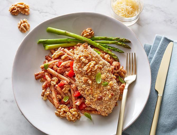 Walnut Crusted Chicken