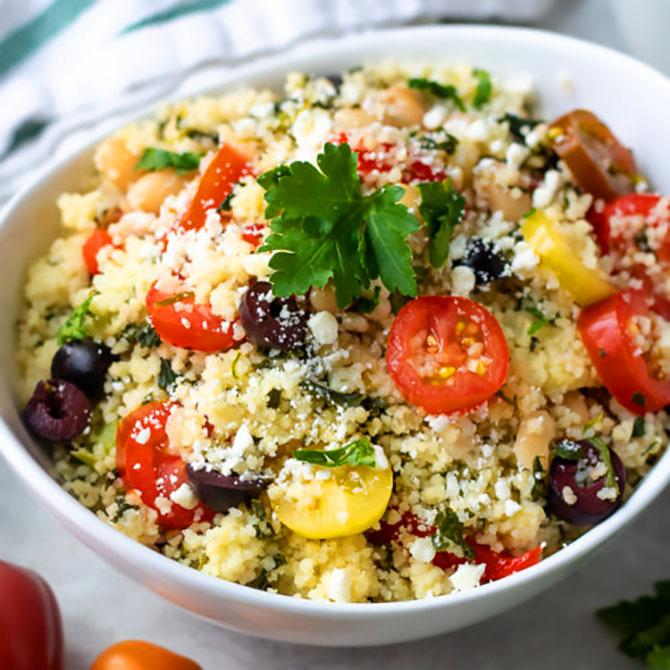 Couscous with Ratatouille