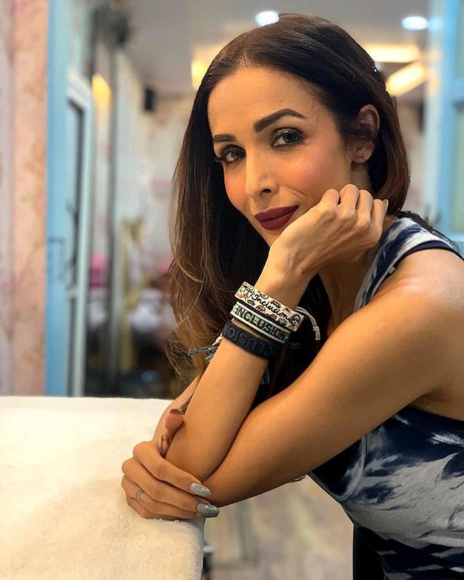 What makes Malaika Arora happy?