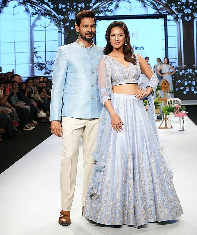 Rochelle and Keith at Bombay Times Fashion Week 2020