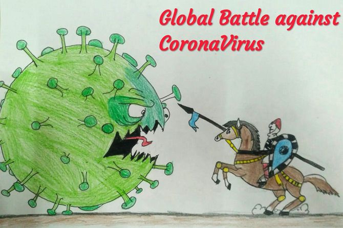 Coronavirus in India: Pictures by Sanskar Manojit Bagrecha