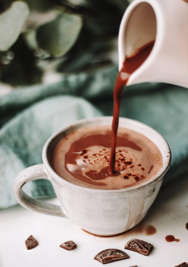 Vegan Dark Hot Chocolate