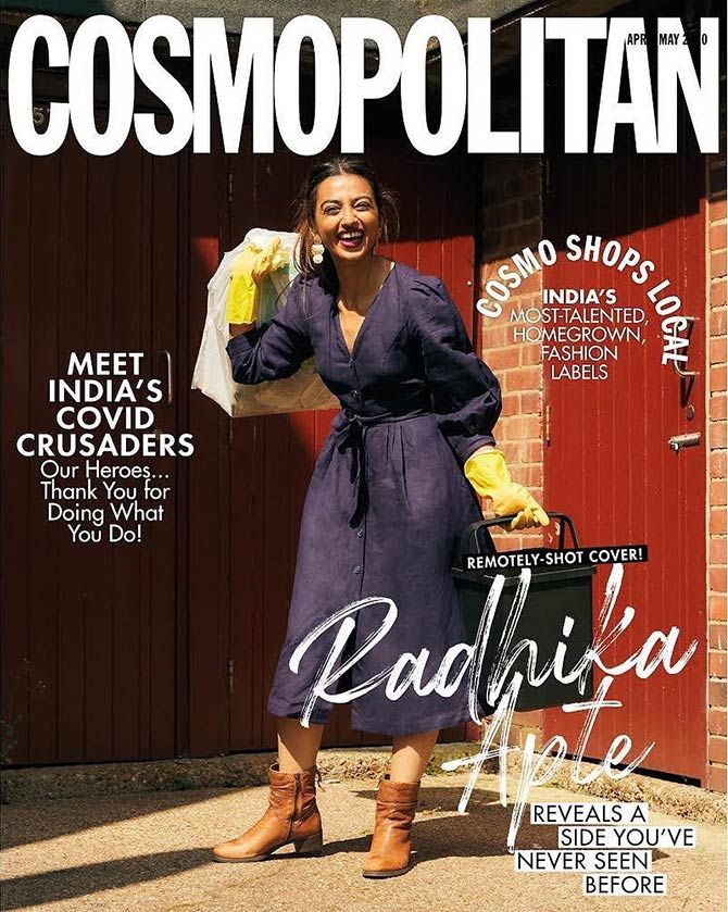 Radhika Apte on Cosmopolitan India magazine
