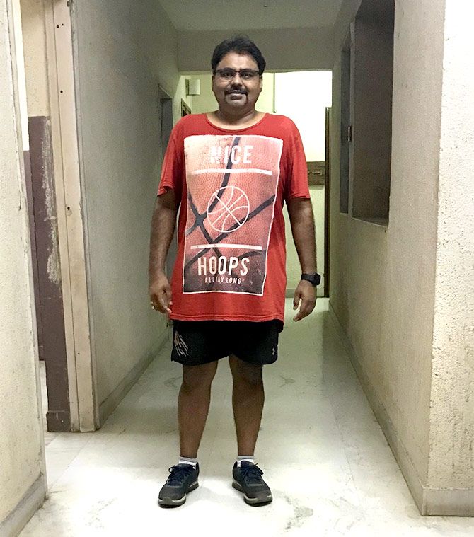 Himesh Mehta, 43 shares his fitness journey