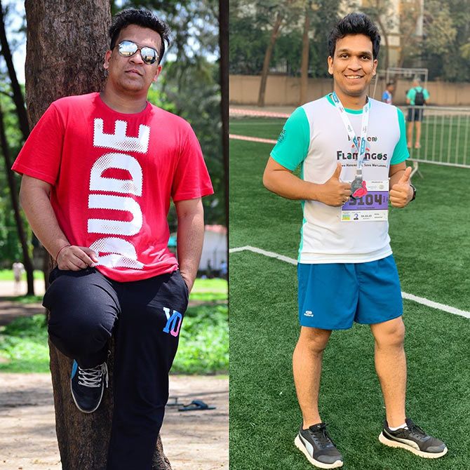 Rushil Zambare went from 90.3 kg in 2018 to 75.9 kg in 2020