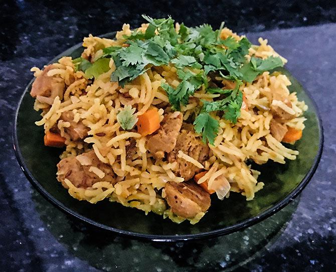 Soya Veggie Pulao