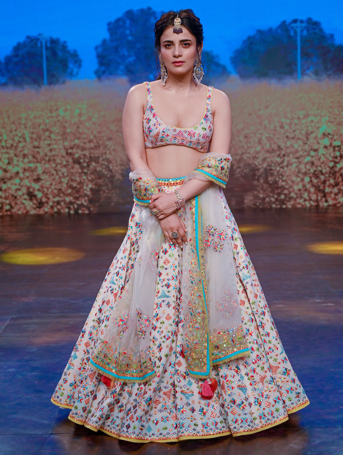 Sukriti and Akriti at Lakme Fashion Week 2020