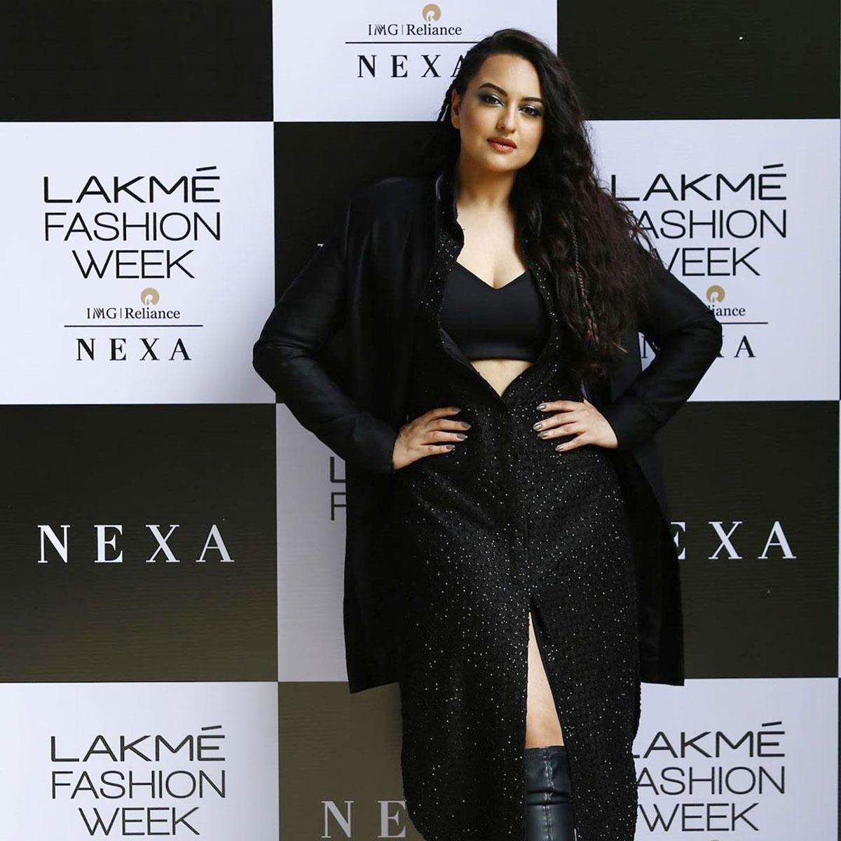 Sonakshi, Ishaan walk for Kunal Rawal at Lakme Fashion Week 2020