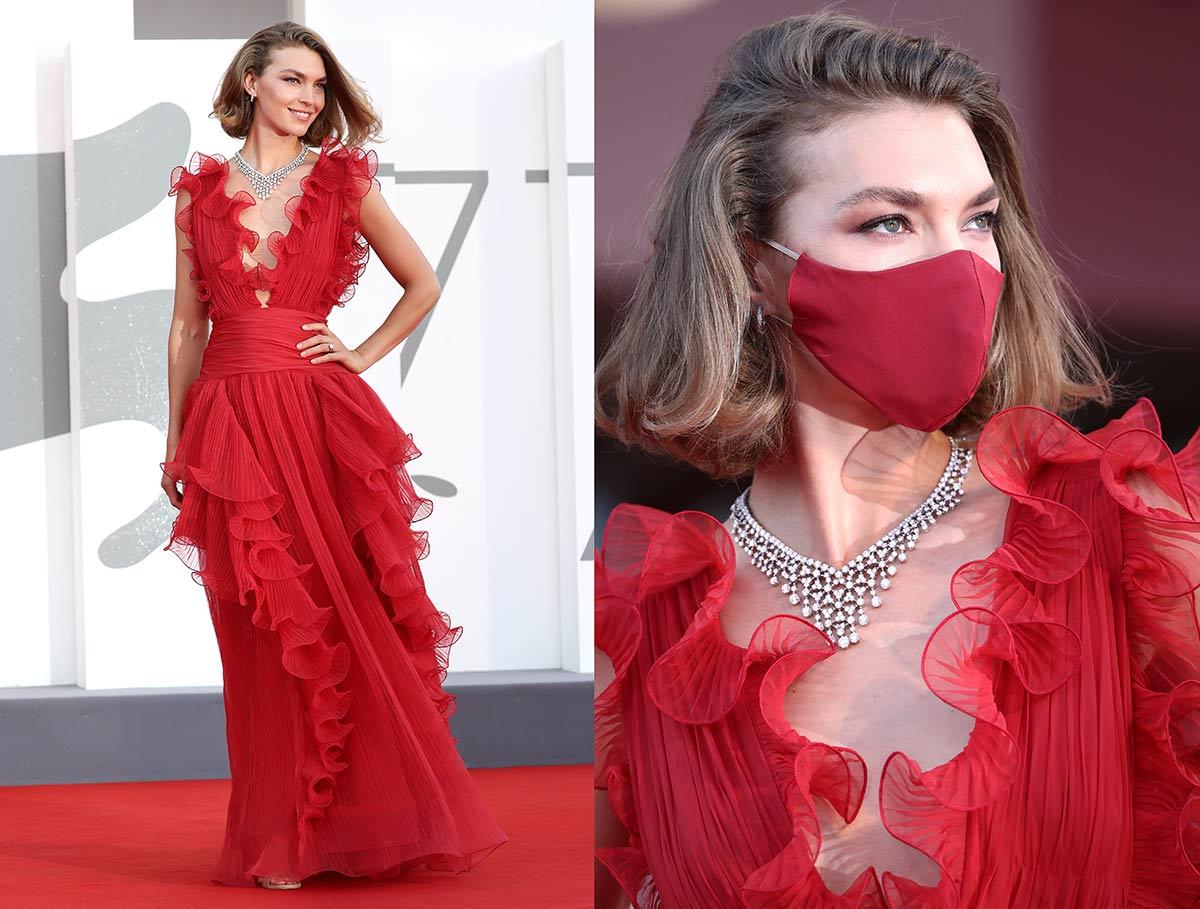 Models at Venice Film Festival 2020