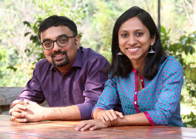 Bharath Bevinahally and Sneha Sundaram founded Kutuki, an early learning kids app in 2019.