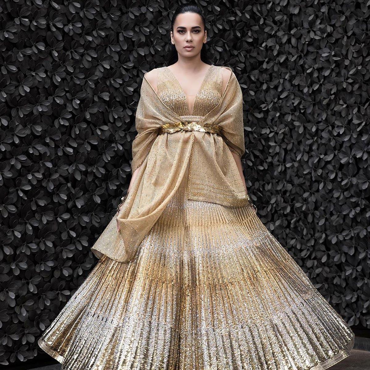 Models in Shantanu and Nikhil at India Couture Week 2020