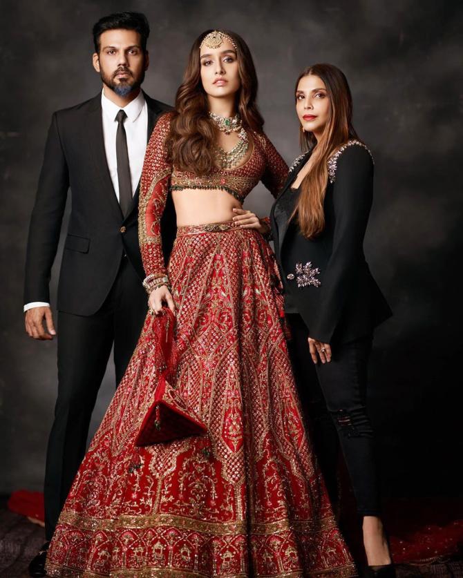 Shraddha Kapoor walks for Falguni Shane Peacock at India Couture Week 2020