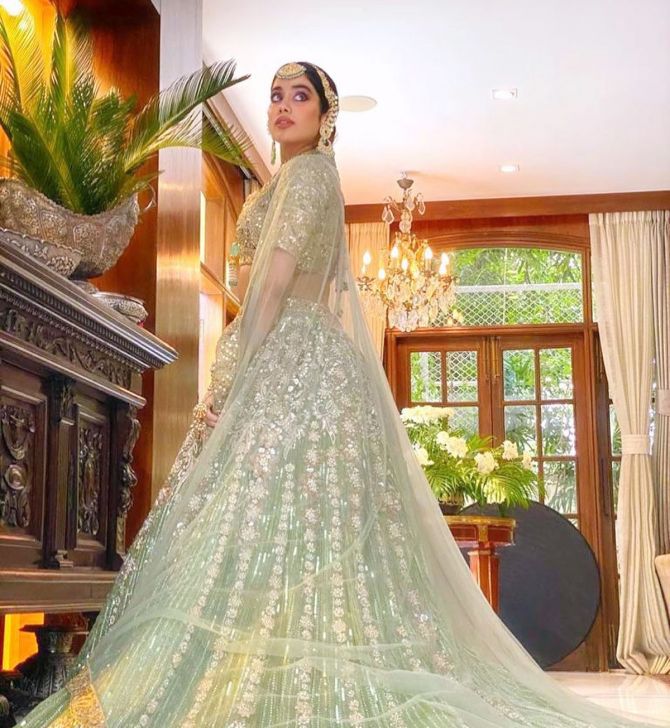 Janhvi Kapoor walks for Manish Malhotra at India Couture Week 2020
