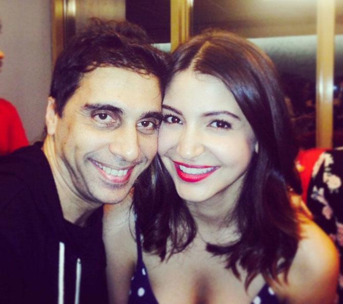 Ashley Lobo with Anushka Sharma