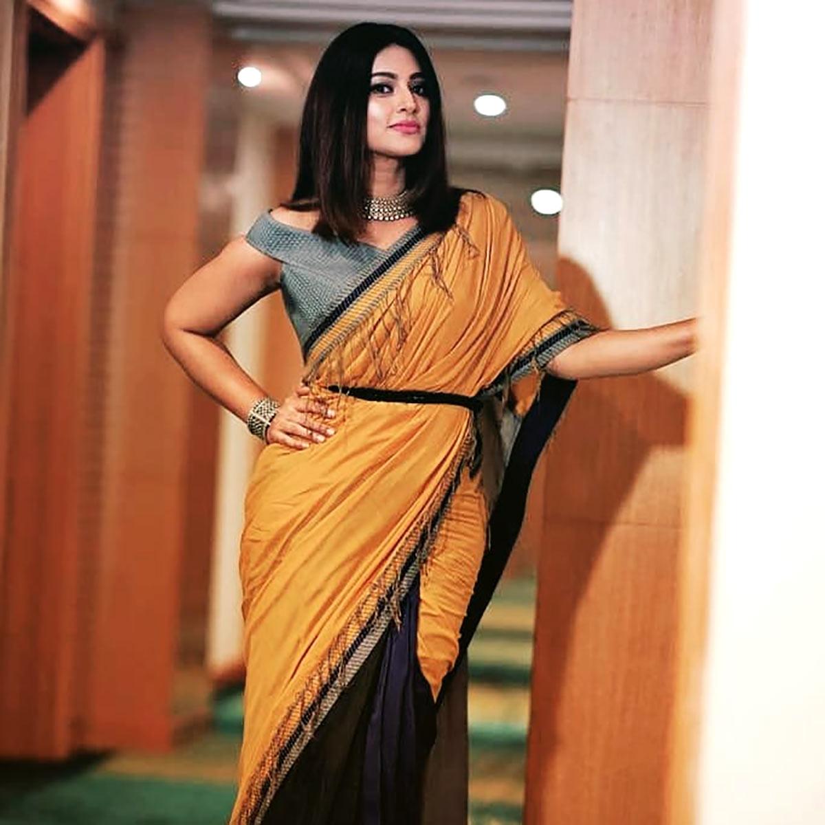 Sneha's best sari looks