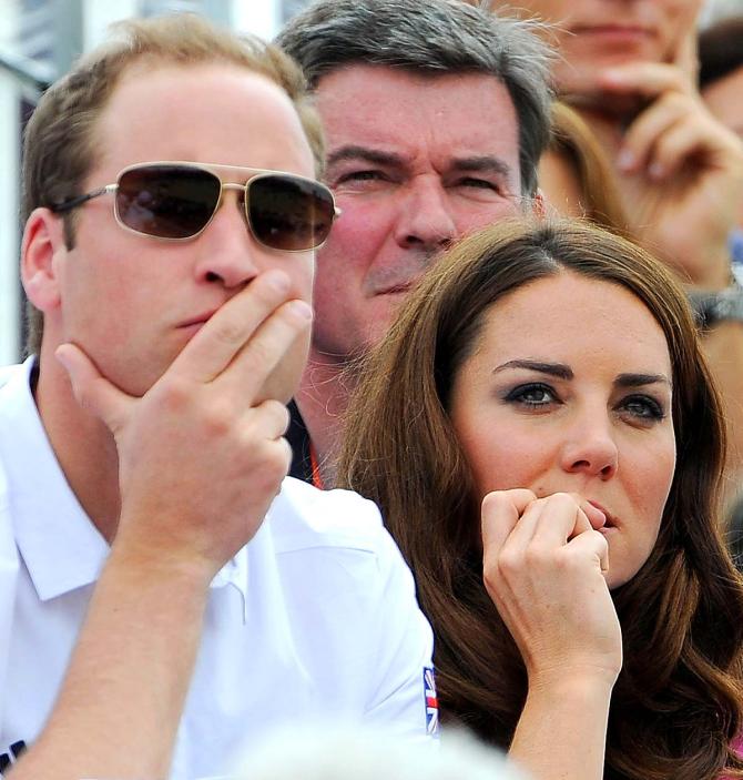 Princess Catherine bites her nails