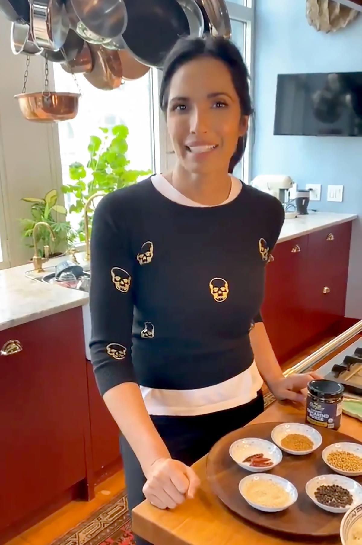 Padma Lakshmi makes Tamarind Rice