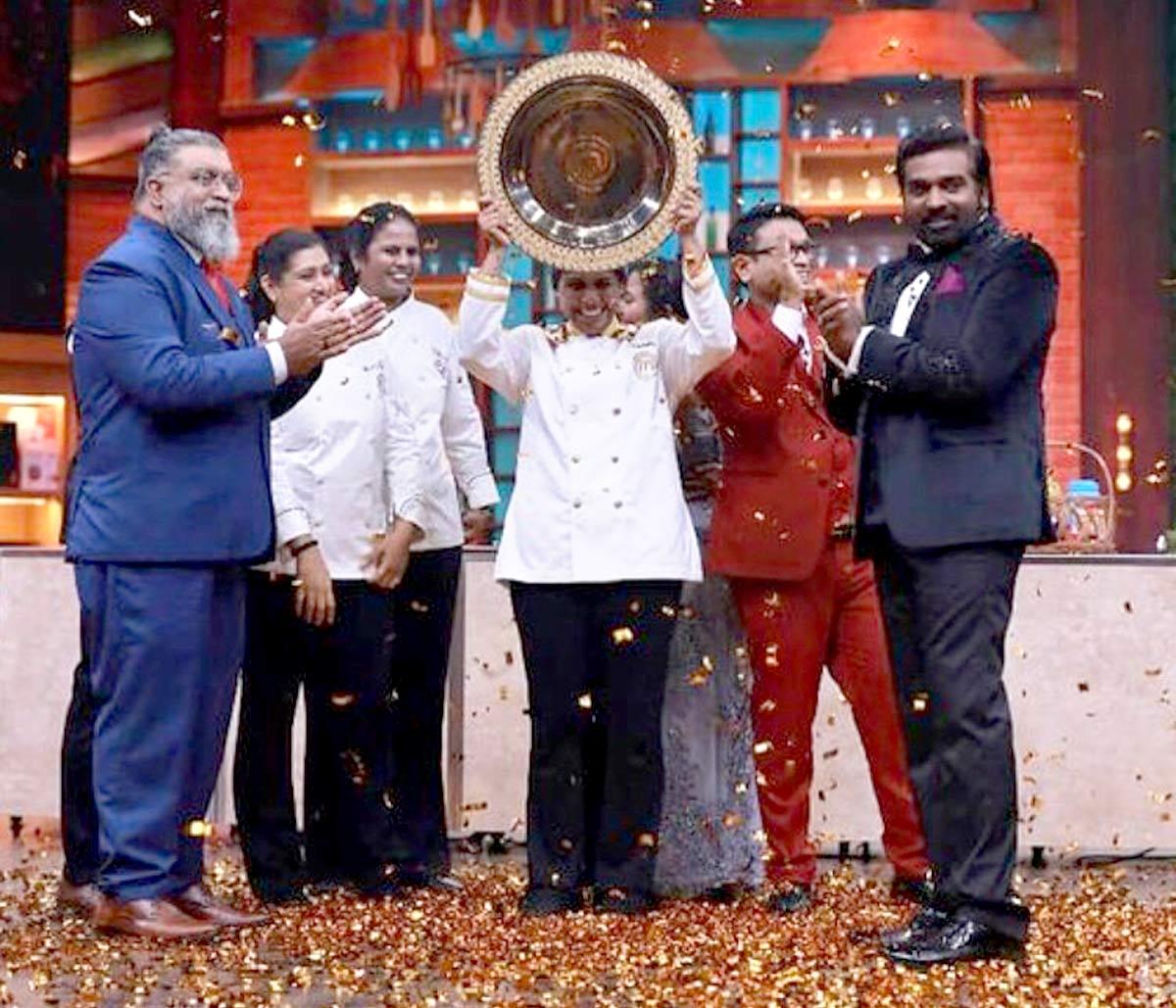 Chef Devaki Vijayaraman is the first winner of MasterChef India Tamil