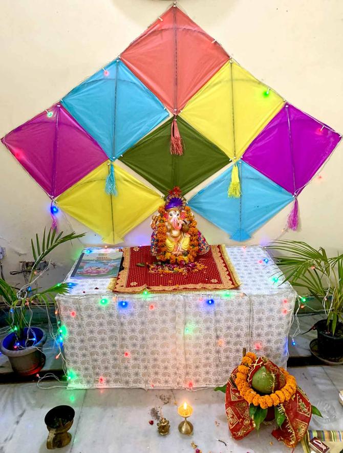 Welcoming Ganesha