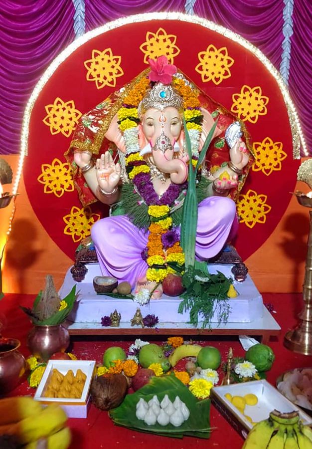 Welcoming Ganesha