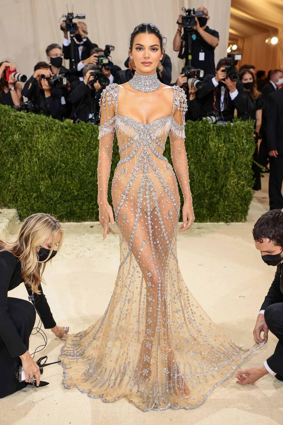 Met gala see through cheap dresses