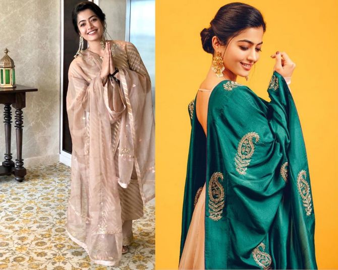 Rashmika Mandanna's fashionable avtars