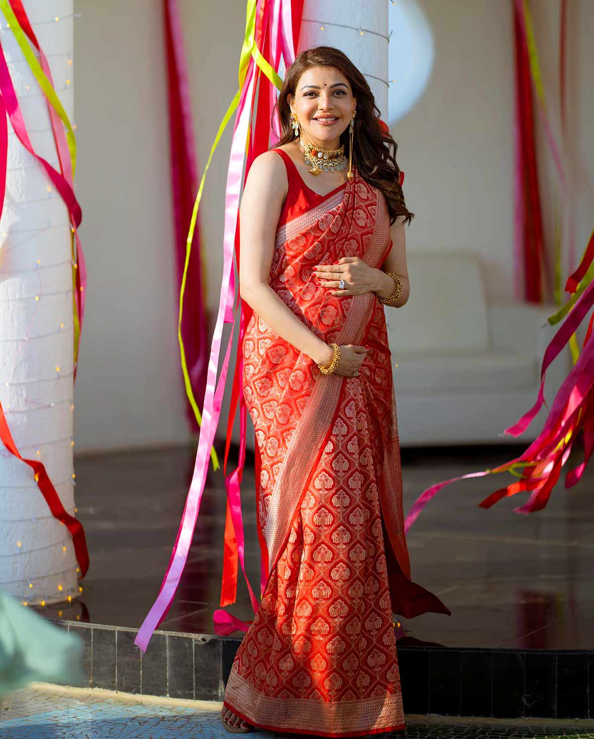 Kajal Agarwal's Styles: Pregnancy Can Be Fun! - Rediff.com