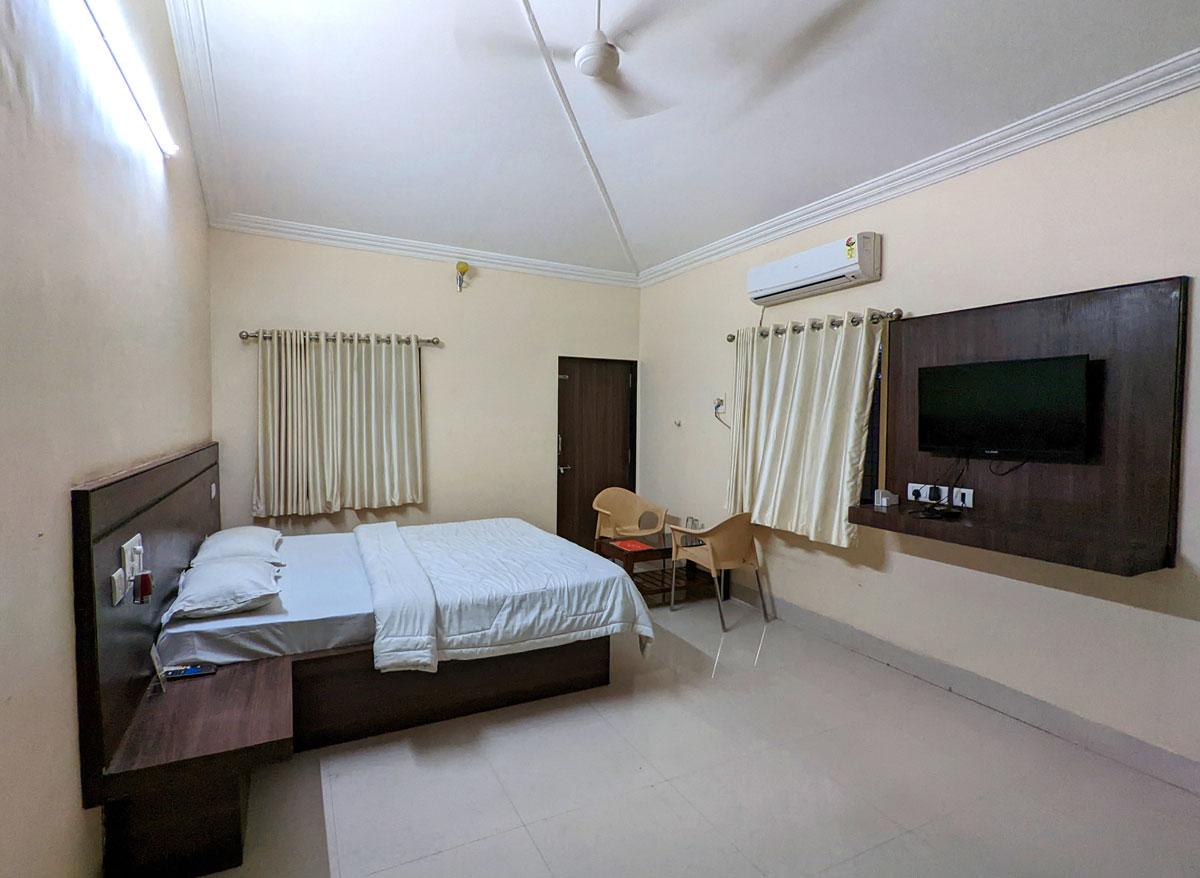 The Super Deluxe AC Room at MTDC Lonar