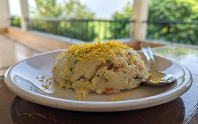 Upma at MTDC Lonar