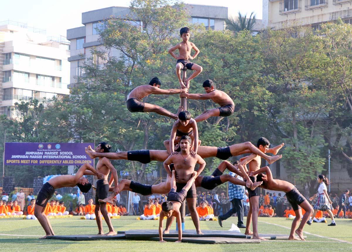 Sports meet for differently-abled children