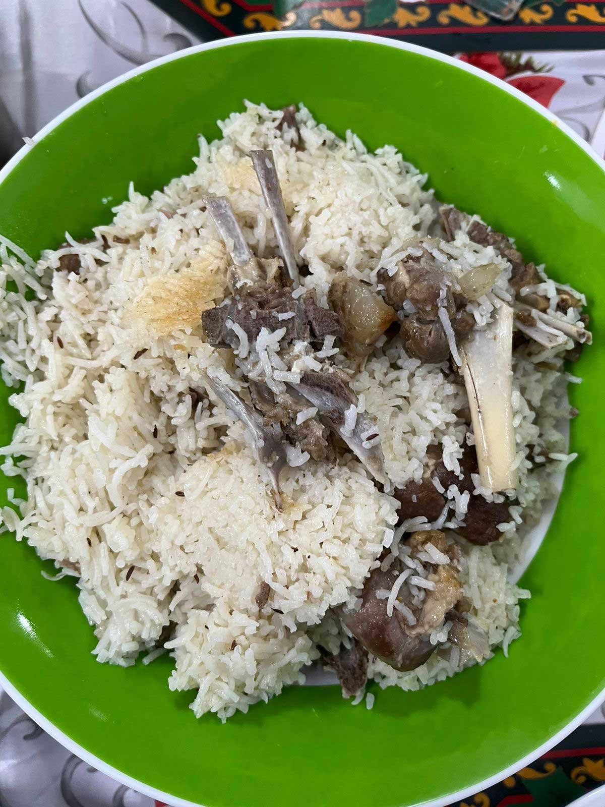 Yakhni Pulao